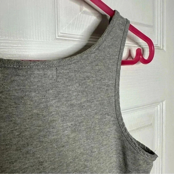 Sanfu Tank Top Ribbed Grey Size Medium - Picture 10 of 16